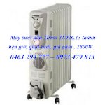 Máy Sưởi Dầu Tiross Ts926, 13 Thanh, Hẹn Giờ, Quạt Sưởi, Giá Phơi , 2800W