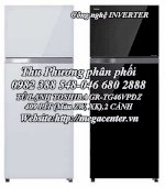 Tủ Lạnh Toshiba, Gr-Tg46Vpdz 409 Lít ,2 Cánh Mặt Gương Hàng Nhập Khẩu Thái Lan.