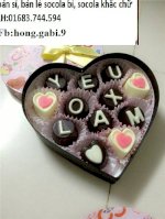 Socola, Chocola Bỉ, Quà Tăng Valentine Độc Đáo
