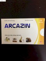 Arcazin – Giảm Các Triệu Chứng Mệt Mỏi