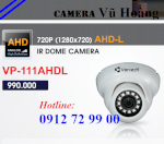 Camera Hồng Ngoại Dome Ahd 1.0 Megapixel Vp-111Ahdl Mới