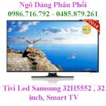 Tivi Samsung 32H5552, 32 Inch Full Hd, Smart Tv Chính Hãng, Giá Siêu Rẻ