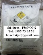 Chì Nitrat, Lead Nitrate, Pb(No3)2, Hóa Chất Khai Khoáng