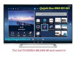 Tivi Toshiba Internet : Tv 40 Inch Toshiba 40L5450 Smart Tv, Full Hd