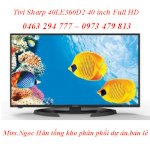 Tivi Sharp 40Le360D2 40 Inch Full Hd Chính Hãng, Giá Rẻ
