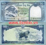 Tiền Hình Con Dê Nepal 50