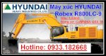 Bán Máy Xúc Đào Hyundai R60-9S, R140Lc-9S, R180Lc-9S, R220Lc-9S, R260Lc-9S......