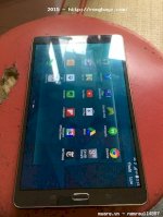 Galaxy Tab S T705 8,4Inch Gold Black Đẹp Miên Man