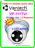 Camera Vanntech Vp- 111Tvi, Camera Vanntech Vp- 113Tvi, Camera Vanntech Vp -111T