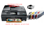Máy In Màu Đa Chức Năng J 415W ( In-Scan- Photo-Fax) Lắp Mực Ngoài Giá Rẻ