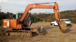 Máy Xúc Đào Bánh Xích Hitachi Ex60-3, Hàng Bãi Nhật, Serial 40201