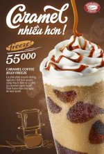 Bán Voucher Highlands Coffee Mua 1 Tặng 1 Khi Mua Trà Xanh/Caramel Coffe Jelly