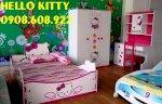 Bộ Phòng Hello Kitty, Giường Ngủ Hello Kitty, Nội Thất Hello Kitty Trẻ Em F21