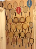 Vợt Tennis Cổ (Bằng Gổ, Nhôm, Sắt) Vintage Tennis Rackets