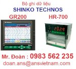 Hr-700, Đại Lý Chính Thức Shinko Technos, Gr200, Bộ Ghi Dữ Liệu Shinko Technos Viet