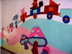 Vẽ Tranh Tường, Vẽ Tường Trường Mầm Non, Trà Sữa, Cafe, Phòng Trẻ Em