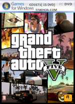 Đĩa Game Grand Theft Auto V - Gta V (Pc)-Chép Game Pc.