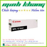 Minh Khang Cung Cấp Sỉ & Lẻ Mực Photocopy Canon Npg-16 , Mực Canon Npg 16