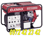 Máy Phát Điện Elemax (8,5Kva) Máy Mới - Cũ Nhật Bản, Elemax Sh11000