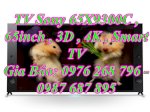 Tivi Led 3D 4K Sony 65X9300C Smart Tv 65 Inch , Hàng Mới