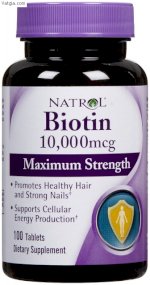Biotin Chống Rụng Tóc 10,000Mcg