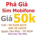 Phá Giá Sim Mobi Đầu 090, 093, Giá 50K... Thanh Lý Cho Mau Hết Hàng Mại Zô !!!!!