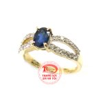 Nhẫn Nữ Sapphire ,Nhẫn Nữ Đơn Giản, Điệu Đà ,Sang Trọng Tsvn003849
