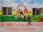 Vẽ Tranh Tường Mầm Non Truyền Cảm Hứng Cho Trí Tưởng Tượng Của Trẻ