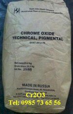 Crom Oxit, Chrome Oxide, Cr2O3, Crom Xanh, Crom Xanh Lá