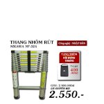 Mừng 30/4-1/5 Khuyến Mại Cực Sốc Sản Phẩm Thang Nhôm