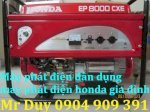 Máy Phát Điện Honda Ep 8000Cx Dùng Cho Gia Đình, Máy Phát Điện 7 Ký.