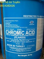 Bán Axit Cromic Cro3 (Acid Chromic) Số Lượng Lớn Hàng Nhập Khẩu Trực Tiếp