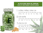 Serum Dưỡng Trắng Da Ngăn Ngừa Lão Hóa Aloe Skin Oil - (Dạng Viên Thoa Mặt)