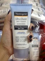 Kem Chống Nắng Neutrogena Ultra Sheer Dry-Touch Sunscreen, Spf 100 - 88Ml