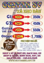 Dây Đàn Guitar Acoustic Giá Rẻ 55K/Bộ