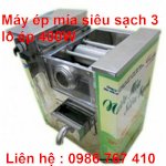 Máy Ép Mía Siêu Sạch Pt- 866 3 Lô Ép Mini Để Bàn Giá Rẻ.