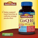 Coq10 200Mg 120 Viên Hãng Nature Made  (Coenzyme) , Công Dụng Cách Dùng Thuốc