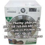 Hot Nhất Máy Giặt Sấy Lg Wd20600 8 Kg Giặt+ 4Kg Sấy Hàng Nhập Khẩu Thái Lan .