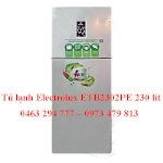 Tủ Lạnh Electrolux Etb2302Pe - 230 Lít 2 Cửa, Màu Bạc