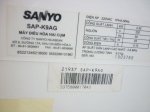 328 – Máy Lạnh Sanyo 1Hp Sap-K9Ag Mới 85%