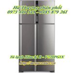Tủ Lạnh Hitachi R-V720Pg1X 600 Lít 2 Cánh Tiết Kiệm Điện Cực Tốt