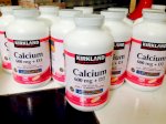 Viên Calcium 600Mg With Vitamin D Hộp 500 Viên Của Kirkland - Mỹ