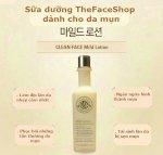 Sữa Dưỡng Dành Cho Da Mụn The Faceshop Clean Face Mild Lotion Giá 145K,167K