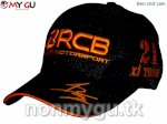 Nón Racing Rcb M235 - Đen Chữ Cam