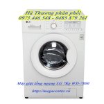 Siêu Khuyến Mãi Máy Giặt Lg Lồng Ngang 7 Kg Wd-7800 Tiết Kiệm Điện