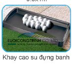 Khay Đựng Bóng Golf, Khay Cao Su, Khay Nhựa