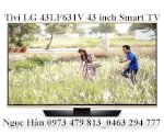 Tivi Led Lg 43Lf631V 43 Inch Smart Tv, Full Hd, 100 Hz Model Mới 2015