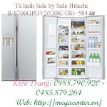 Tủ Lạnh Side By Side Hitachi S700Gpgv2- 584 Lít(Rs700Gpgv2), 2 Cánh Giá Cực Tốt!
