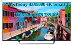 Tivi Led 4K Sony 43X8300 Smart Tv 43 Inch Model Mới 2015