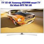 Tv Led 3D Samsung 65Js9500 Smart Tv 65 Inch 4K 1200Hz